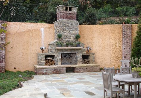 Fire Rock Outdoor Fireplaces Patio Town