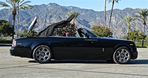 Rolls Royce 2 Door Convertible Black And Red Exotic Cars