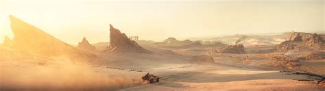Wallpaper Sunlight Landscape Video Games Sunrise Morning Desert