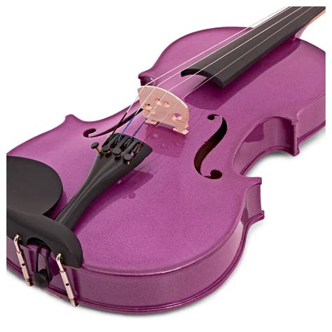 Violon DÉtude De Taille Standard Purple Sparkle Par Gear4music