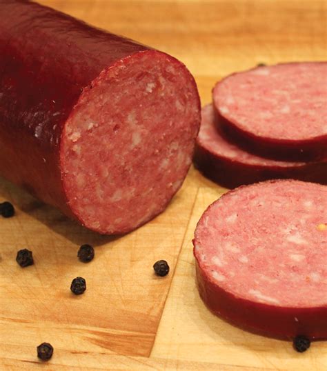 Made with kiolbassa beef sausage, this recipe is perfect for football. Learn how to make your own smoked venison summer sausage. | Venison sausage recipes, Venison ...