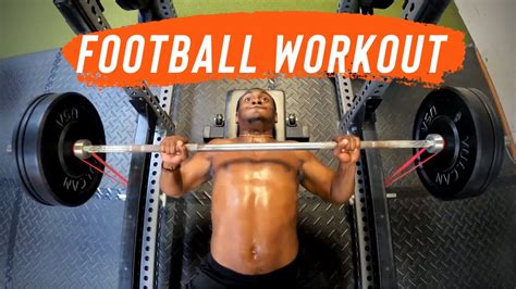 Upper Body Workout For Football Players