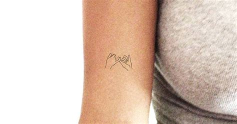 pinky promise temporary tattoo get it here