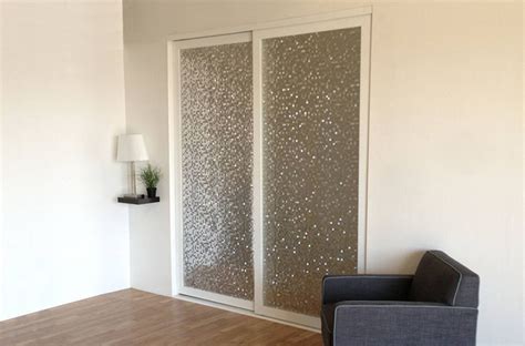 How about picture earlier mentioned? Layered Glass - Sliding Closet Doors / Room Dividers ...