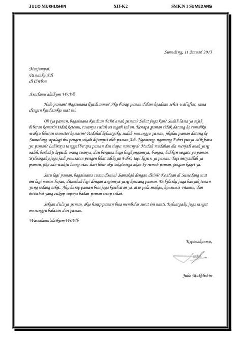 Sampai di sinilah contoh surat surat pribadi dalam bahasa inggris dan indonesia ini disusun. Contoh Surat Pribadi Kepada Teman Tentang Liburan Dalam ...