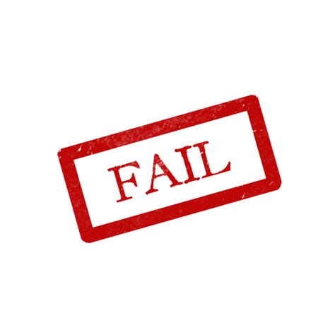 Fail Stamp Png Images Transparent Background Png Play