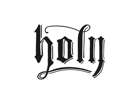 Holy By Lisa Oliver On Dribbble