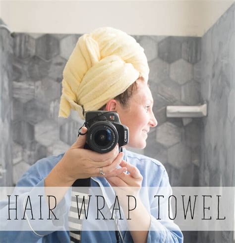 Hair Towel Wrap Sewing Tutorial Life Sew Savory