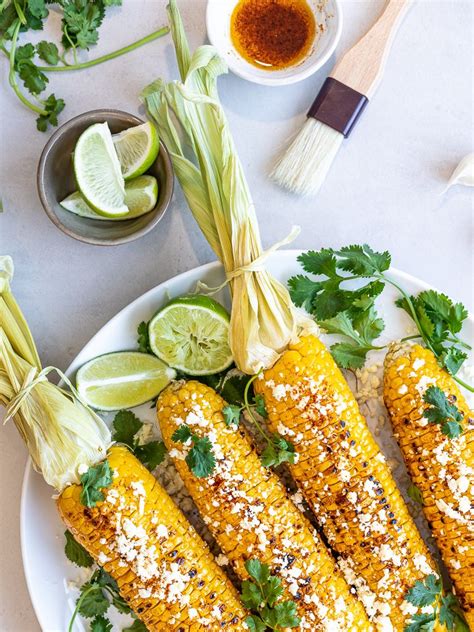 This was by far the best corn chowder recipe i've tried. Healthy Grilled Mexican Street Corn (Elotes) with Chili Lime Oil and Cotija Cheese | Recipe ...