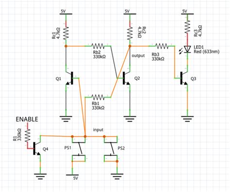 Latch 1 Bit Memory Using Transistors