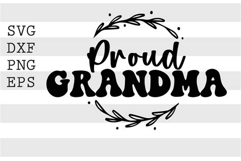 proud grandma svg by spoonyprint thehungryjpeg