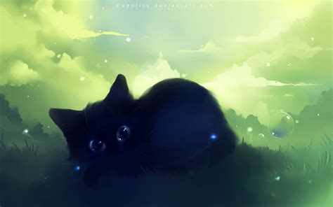 Anime Green Cat Eyes Wallpapers Wallpaper Cave