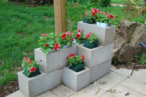 With most of these cinder block using ideas, you won't need much in the way of fancy tools and expensive devices. Original Cinder Block Ideas for DIY Yard Decorations