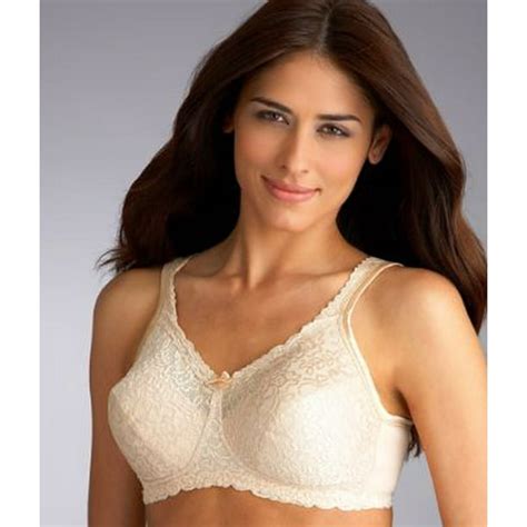 playtex 18 hour 4088 breathable comfort lace wirefree bra white 42d women s