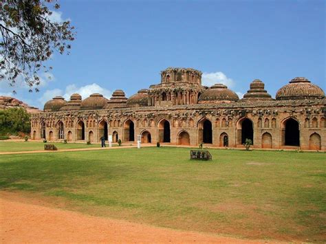 The Ruins Of The City Of Vijayanagara India