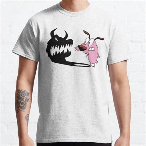 Courage The Cowardly Dog Shadows Essential T Shirt By Valentinahramov