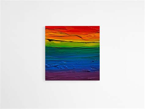 Pride Painting Art Christmas T Lgbtq Painting Queer Gay Etsy
