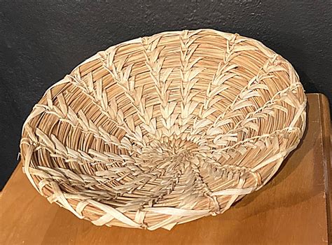 Handmade Papago Weaved Grass Bowl Dn The Shops In Uptown Etsy