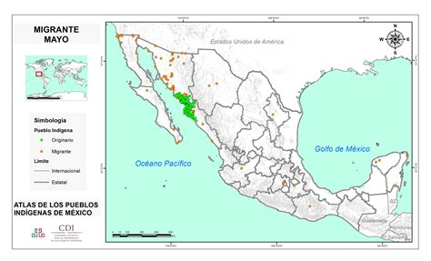 Mayos Ubicación Atlas de los Pueblos Indígenas de México INPI