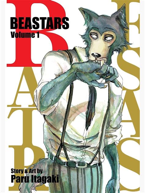 Beastars Vol 1 Poster For Sale By Devil Neville Redbubble