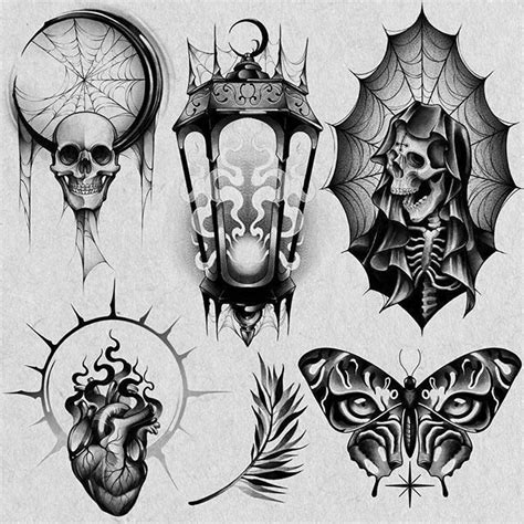 Dark Art Tattoo Tattoo Flash Art Tattoo Design Drawings Tattoo