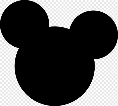 Logotipo de mickey mouse, mickey mouse minnie mouse la silueta de la
