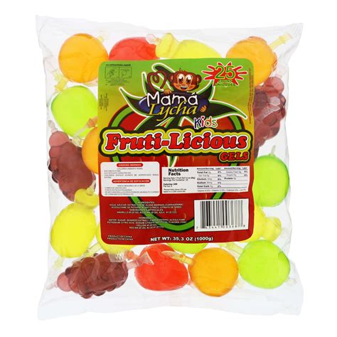 Mama Lycha Fruti Licious Gels Shop Candy At H E B