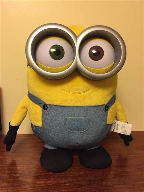 Minions Movie Jumbo Talking Minion Bob Plush Doll 15 Giant Stuffed