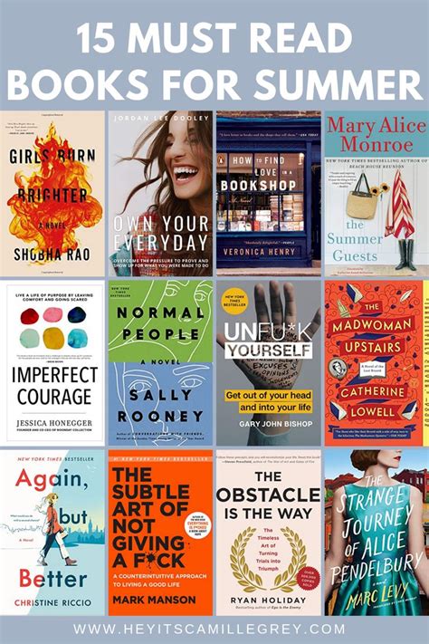 The Top 15 Must Read Books For Summer
