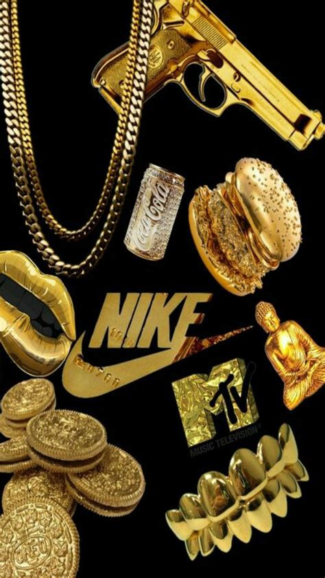 15 Gold Nike Wallpapers Wallpapersafari