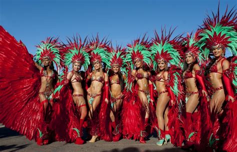 Carnival In Trinidad And Tobago Peacock Plume
