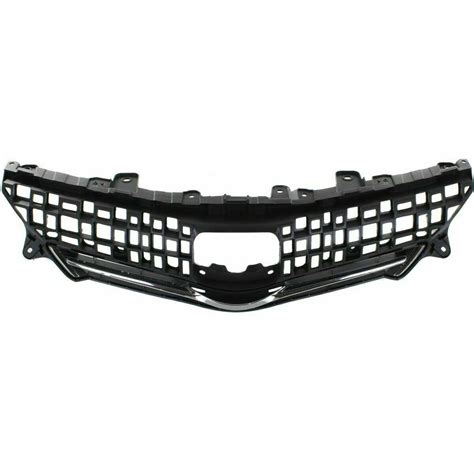 Front Bumper Upper Grille With Chrome Molding And Lower For 2012 14