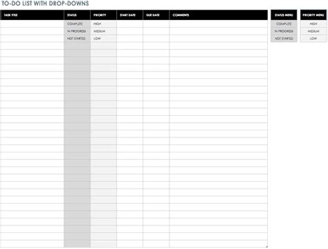30 Free Task And Checklist Templates Smartsheet With Daily Task List