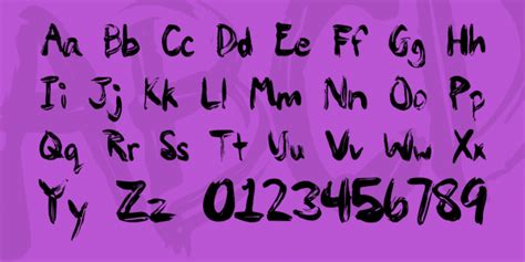 Free 14 Paint Fonts In Ttf Otf