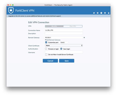 How To Setup Forticlient Ssl Vpn On Mac Daspartners