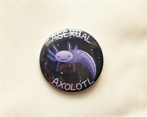 Asexual Axolotl Pin On Storenvy