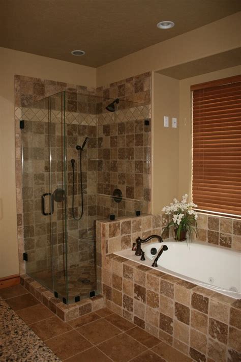 To keep the space from looking too busy, keep the border and the rest of the walls a fairly neutral color. 76 best Custom tile showers images on Pinterest | Bathroom ...