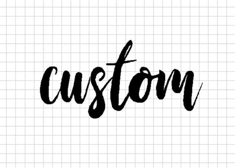 Custom Metal Script Word Art Sign Up To 21 Inches Wide