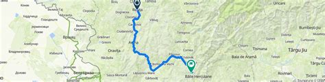 Spre Cazanele Dunarii Resita Mehadia Cycling Route Bikemap