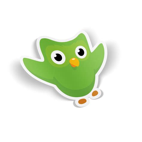Купить стикер Duolingo Icon
