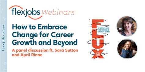 How To Embrace Change For Career Growth And Beyond Webinar Recording