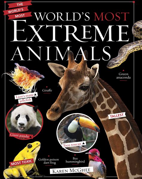 The Worlds Most Worlds Most Extreme Animals Book By Karen Mcghee Epic