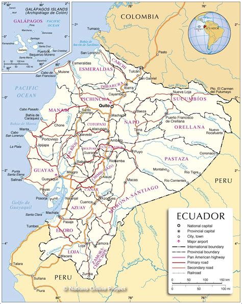 Mapas De Quito Equador Mapasblog