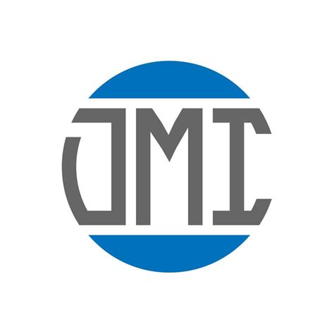 Dmi Letter Logo Design On White Background Dmi Creative Initials