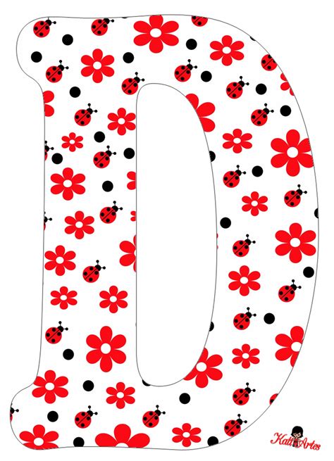 El siguiente material que te voy a dejar para imprimir se trata de moldes de letras para decorar nuestra aula o la enseñanza para los alumnos pequeños para que aprendan a reconocer las letras mayúscula y minúscula, también puedes hacer que los niños pinten las letras una vez recortadas. Flowers and Ladybugs Free Alphabet. Alfabeto de Flores y Mariquitas. | Moldes de letras ...