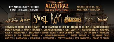 Seems like swedish band avatar will join us in kortrijk at alcatraz 2019! Alcatraz Hard Rock & Metal Festival 2017: Dé vooruitblik ...