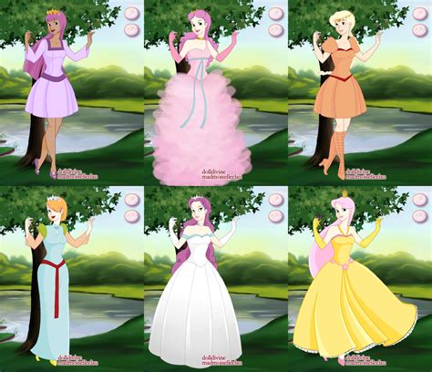 My Little Pony As Disney Princesses By Princessbeautiful On Deviantart