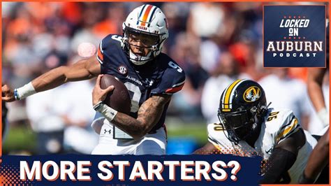 auburn football how many starters are missing from the roster auburn tigers podcast youtube