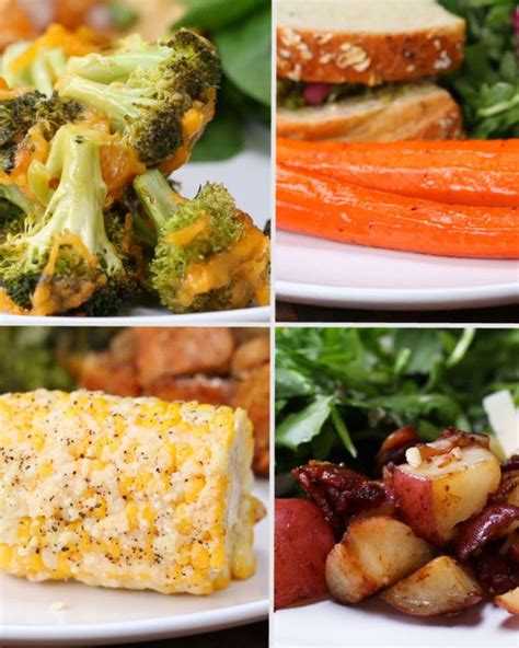 4 Easy 3 Ingredient Vegetable Side Dishes Vegetable Side Dishes