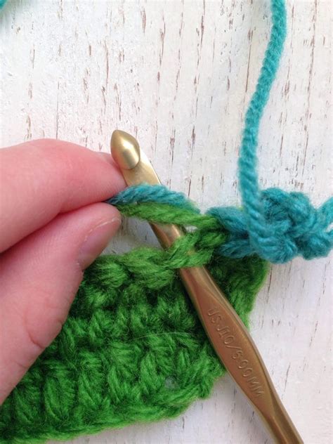 Weave in all the tails on the wrong side of the sock. How to Weave in Ends As You Go - | Weaving, Crochet crafts ...
